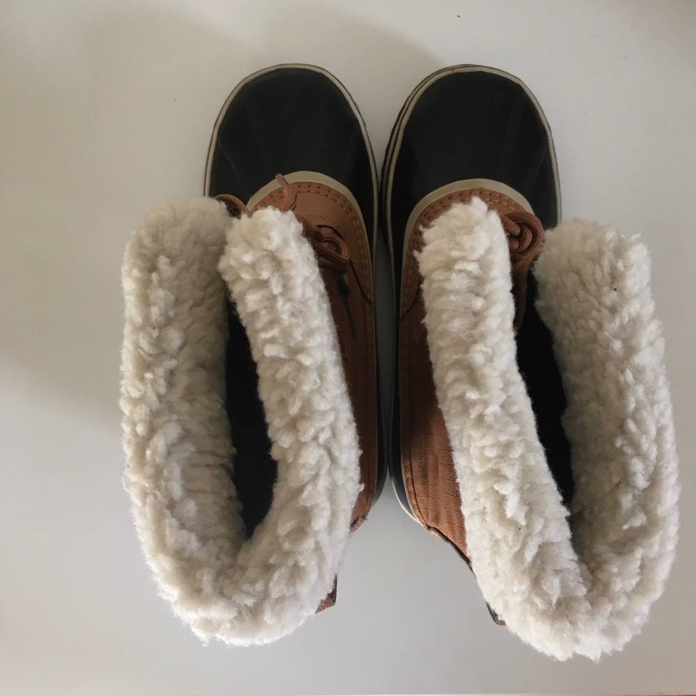 Sorel women's brown black Winter Carnival waterproof boots size 9 GUC - Picture 7 of 11